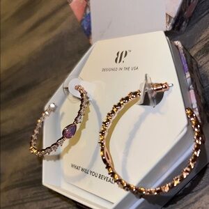 BP Gold Earrings Elegant Jewelry